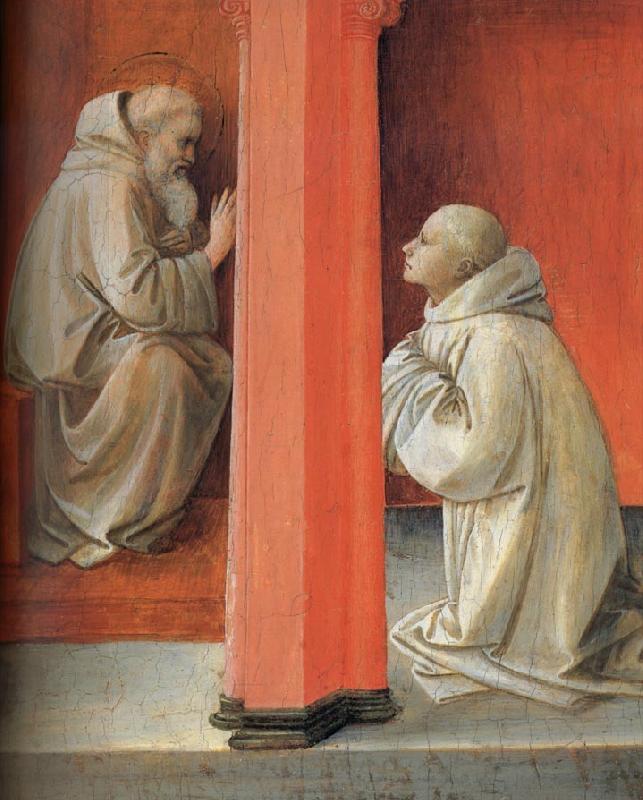 Fra Filippo Lippi Details of The Miraculous Rescue of St Placidus oil painting image